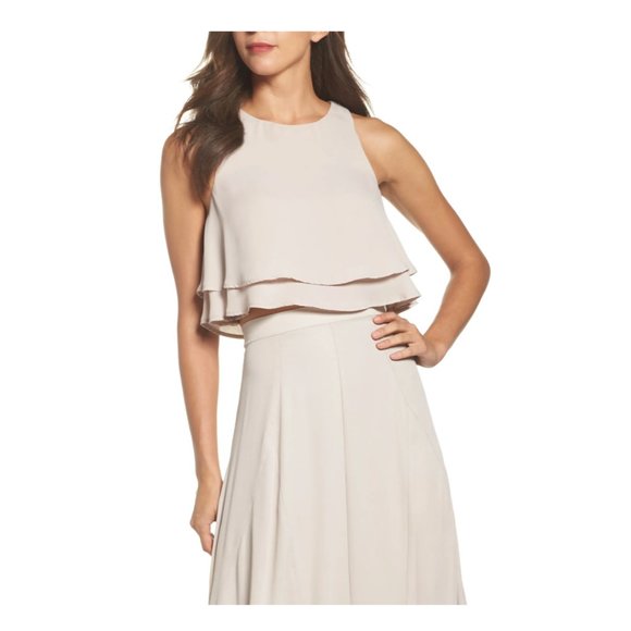Show Me Your MuMu Tops - Show Me Your Mumu King Crop Top Beige L